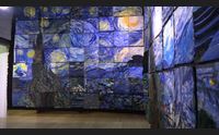 nuoro van gogh e la notte stellata di 189 artisti oltre il covid