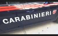 auto dei carabinieri speronata sulla 130 mistero sul borsone con armi