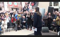 nuoro al via la campagna di alessandra todde uniti per battere il centro destra
