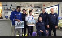 dinamo maschile femminile e lab le tre squadre in campo