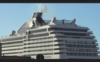 cagliari anche un natale in crociera il colosso msc in porto