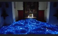 tempio brillano i colori del natale successo per le installazioni artistiche