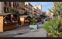 cagliari chiude il villaggio natalizio soddisfatti gli artigiani