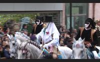 oristano la sartiglia torna all antico niente tribune in via mazzini