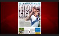 articoli foto e filmati i media italiani ed esteri celebrano il mito di riva