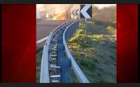 siligo spari e fiamme per un altra rapina a un furgone portavalori 4 i feriti