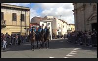 sartiglia la benedizione dei cavalieri primo appuntamento con le pariglie