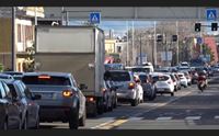 cagliari chiusa via galvani per i lavori della metro viale marconi in tilt