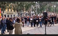 cagliari studenti in piazza per la palestina chiesto il cessate il fuoco