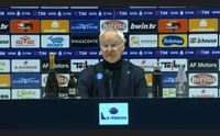 cagliari napoli ranieri bella partita pareggio meritatissimo