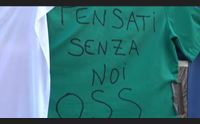sanit nel caos la protesta degli oss per la stabilizzazione