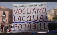statale 125 la protesta dei borghi 3mila cittadini senz acqua potabile