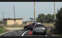 assemini tragico impatto auto contro scooter muore un 64enne