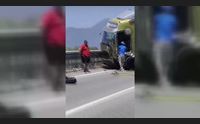 castiadas frontale auto tir sulla ss 125 muore un 25enne di cagliari