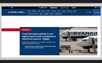 cyber caos disagi anche negli aeroporti sardi ritardi e voli cancellati