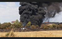 incendi paura a senorb distrutta un officina fiamme ad abbasanta chiusa la 131