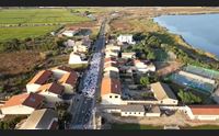 cabras la processione degli scalzi in 800 per il voto a san salvatore
