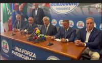 regione cresce il gruppo di forza italia in aula sparisce il psd az