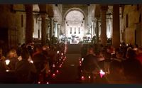 la luce del romanico gli eventi a lume di candela nelle chiese