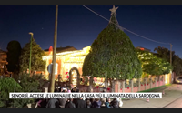 senorb accese le luminarie nella casa pi illuminata della sardegna