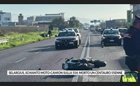 selargius schianto moto camion sulla 554 morto un centauro 55enne