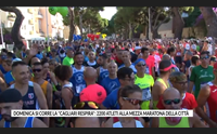 domenica si corre la cagliari respira 2200 atleti alla mezza maratona della citt