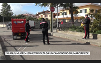 silanus muore 41enne travolta da un camioncino sul marciapiede
