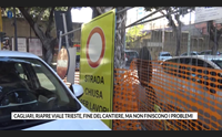 cagliari riapre viale trieste fine del cantiere ma non finiscono i problemi