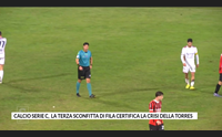 calcio serie c la terza sconfitta di fila certifica la crisi della torres