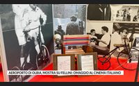 aeroporto di olbia mostra su fellini omaggio al cinema italiano