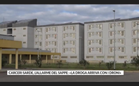 carceri sarde l allarme del sappe la droga arriva con i droni