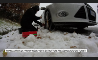 fonni arriva la prima neve vette e strutture prese d assalto dai turisti