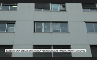 sassari una stele e una targa per ricordare i medici morti di covid