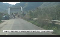 villaputzu tempi lunghi per la riapertura del ponte in ferro strada d emergenza