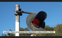 alghero treno ad idrogeno per l aeroporto corsa contro il tempo