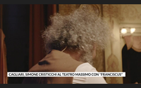 cagliari simone cristicchi al teatro massimo con franciscus