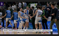 basket dinamo domani in campo mezzogiorno di fuoco a reggio emilia
