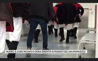 nuoro il coro incanta e dona serenit ai pazienti del san francesco