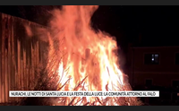 nurachi le notti di santa lucia e la festa della luce la comunit attorno al fal