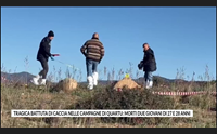 tragica battuta di caccia nelle campagne di quartu morti due giovani di 27 e 28 anni