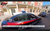 nuorese il 2024 dei carabinieri crescono codici rossi marjiuana e truffe