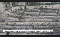 cagliari l anfiteatro romano riprende vita via alla pulizia del sito
