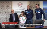 il grande volley a cagliari domani trento benfica di coppa cev diretta su videolina