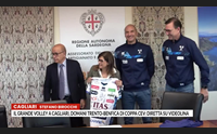 il grande volley a cagliari domani trento benfica di coppa cev diretta su videolina