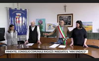 pimentel consiglio comunale ragazzi insediato il mini sindaco