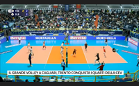 il grande volley a cagliari trento conquista i quarti della cev