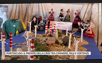 portoscuso il presepe della crisi tra ciminiere pale e vertenze