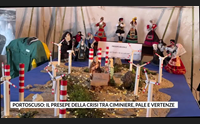 portoscuso il presepe della crisi tra ciminiere pale e vertenze