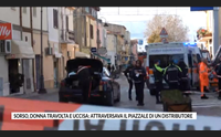 sorso donna travolta e uccisa attraversava il piazzale di un distributore