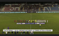 calcio serie c via al girone di ritorno la torres attesa a pesaro